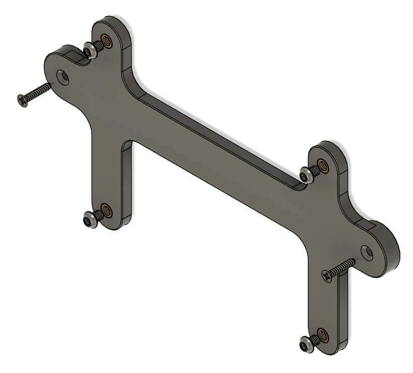 Porsche Rear License Plate Bracket