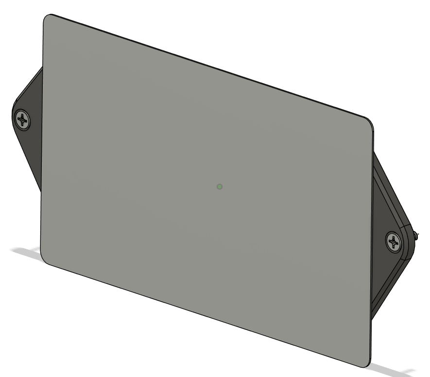 Audi Rear License Plate Bracket (Delaware Historic Porcelain Plates)