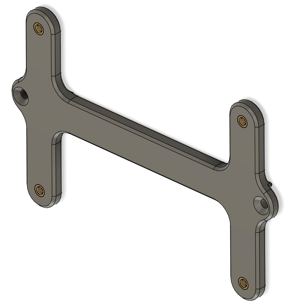 Tesla Rear License Plate Bracket