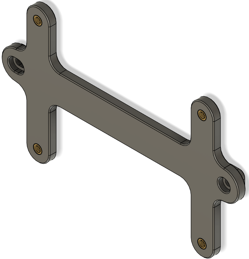 Porsche Taycan Rear License Plate Bracket