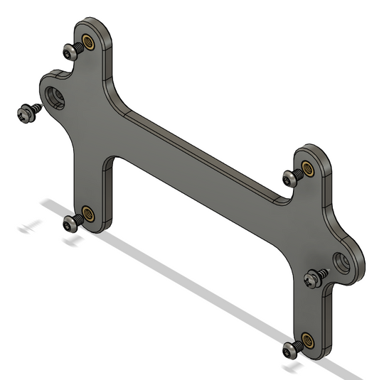 Blemished BMW Rear License Plate Bracket