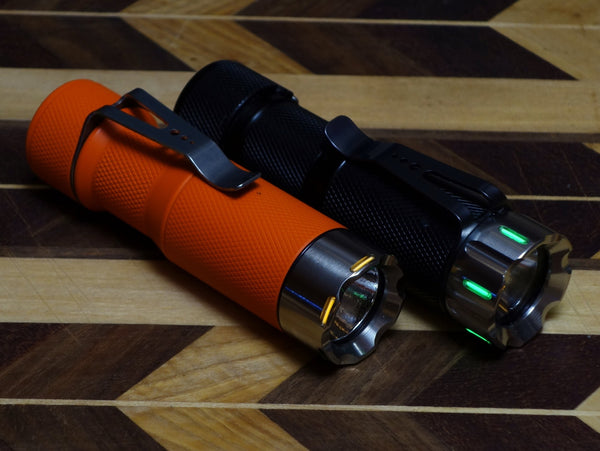 Tritium-Ready HDS EDC Flashlight Bezel