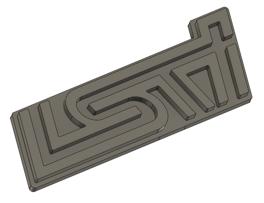 Subaru Legacy LSTi Emblem