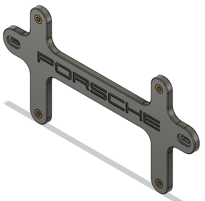 Porsche Panamera Rear License Plate Bracket