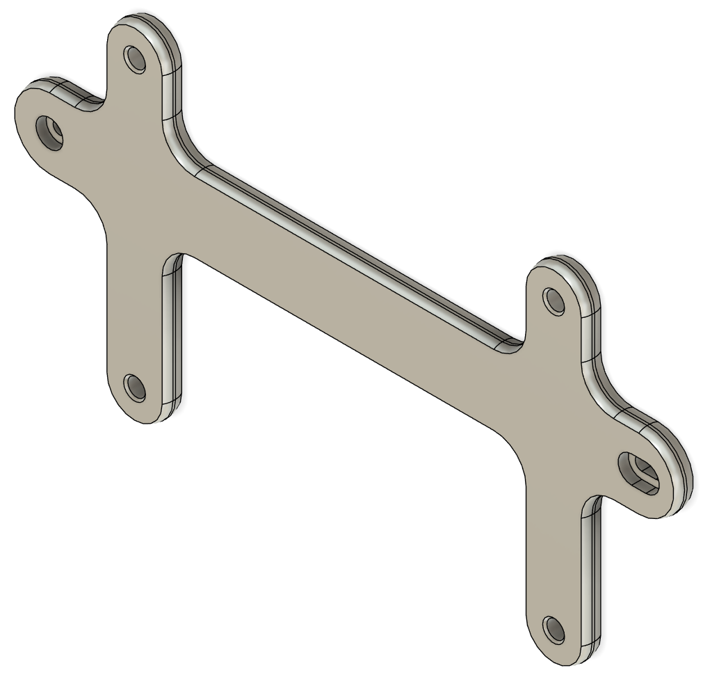 Porsche Panamera Rear License Plate Bracket
