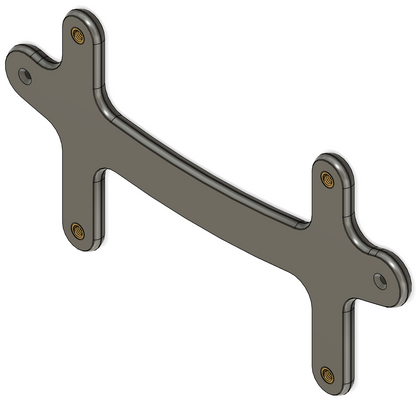 Porsche 911 Rear License Plate Bracket