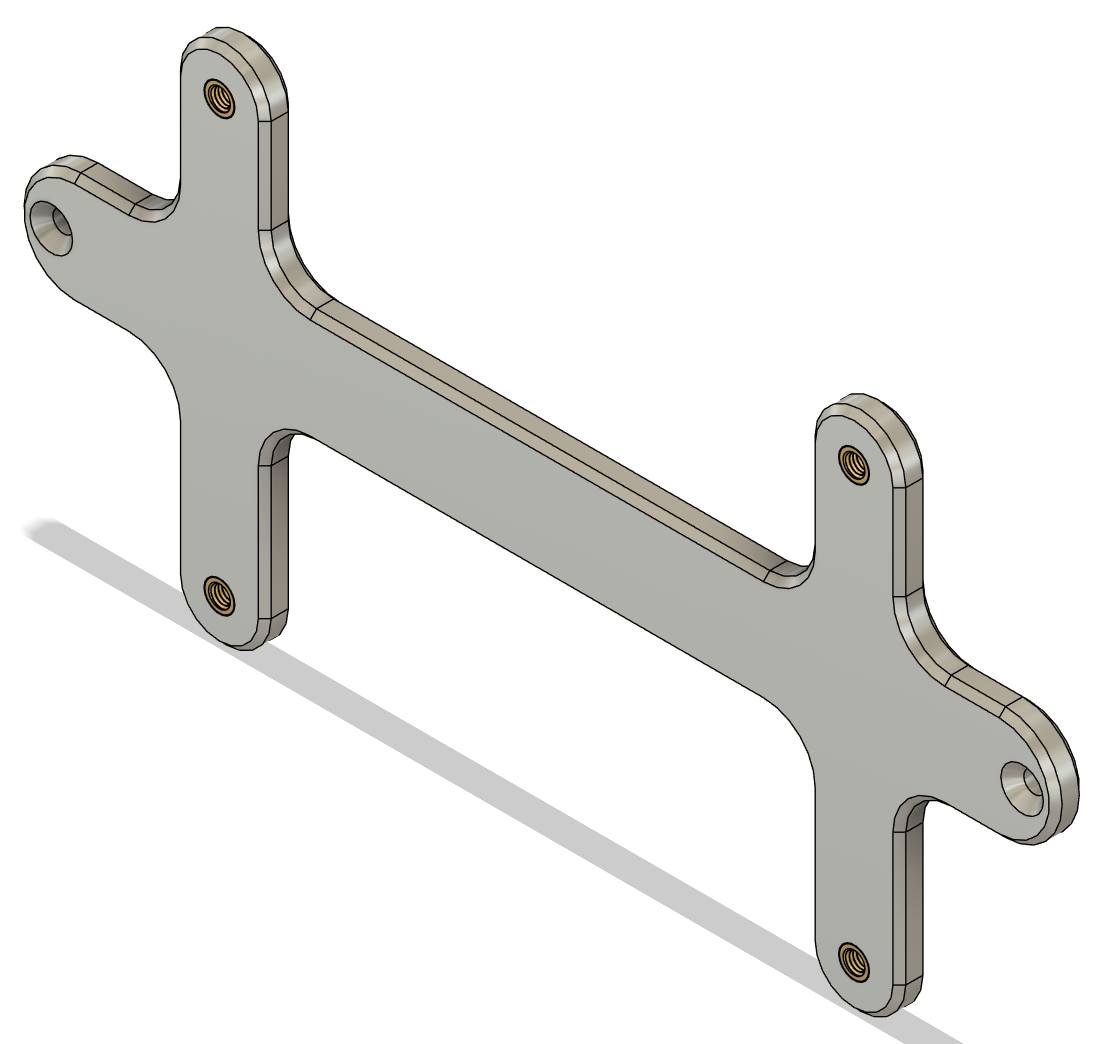 Audi Rear License Plate Bracket