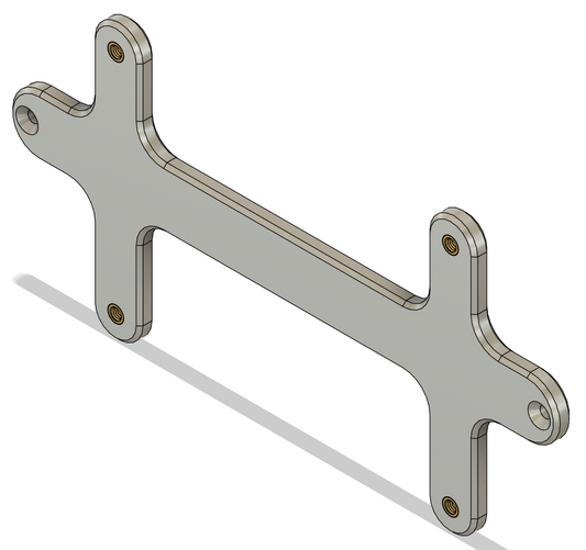 Audi Rear License Plate Bracket