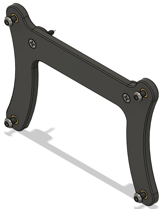 Porsche Cayenne Rear License Plate Bracket