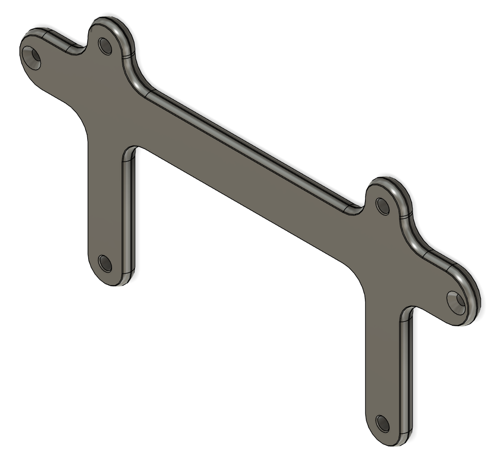 VW Rear License Plate Bracket