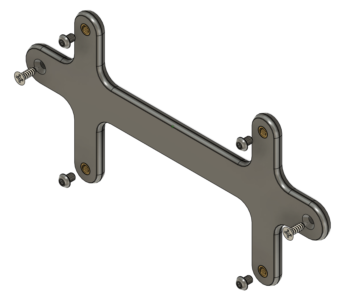 Tesla Rear License Plate Bracket