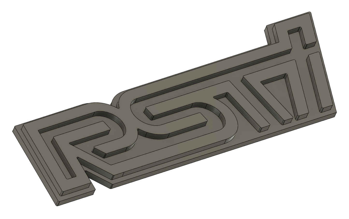 Subaru Impreza RSTi Emblem