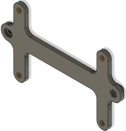Porsche Rear License Plate Bracket