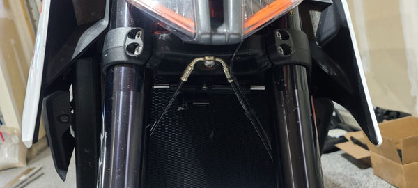 2014 - 2019 KTM 1290 Super Duke Adjustable Steering Damper Mount