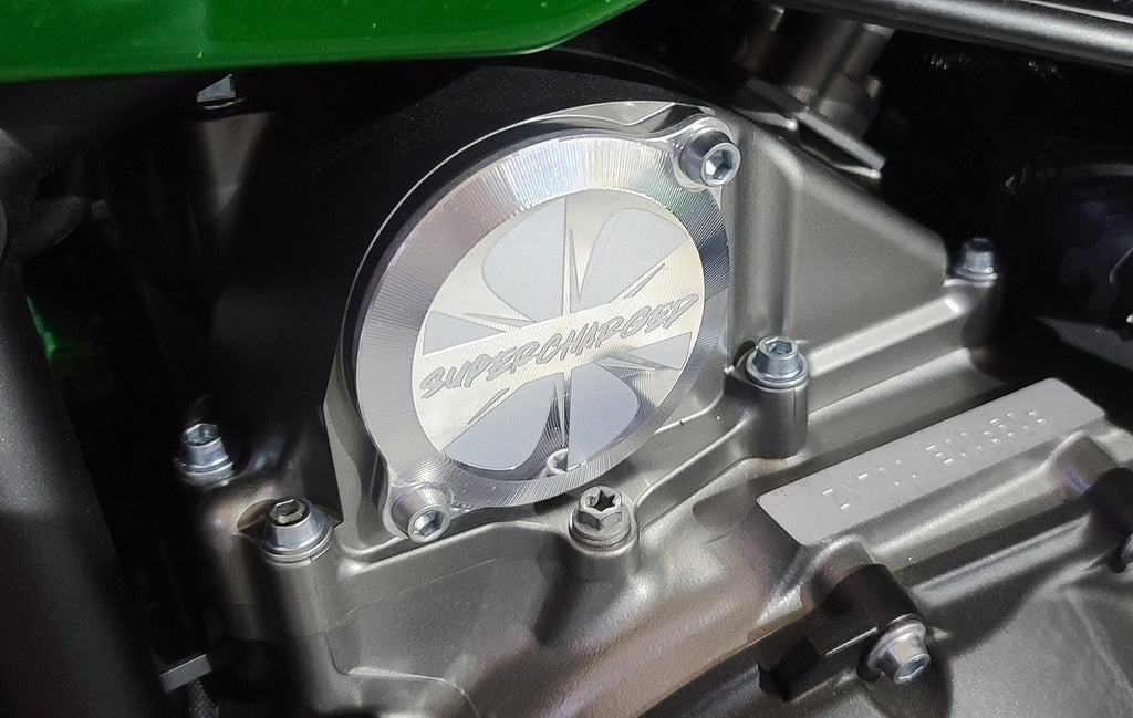 Kawasaki Ninja ZH2 / H2 / H2 SX Supercharger Sprocket Cover